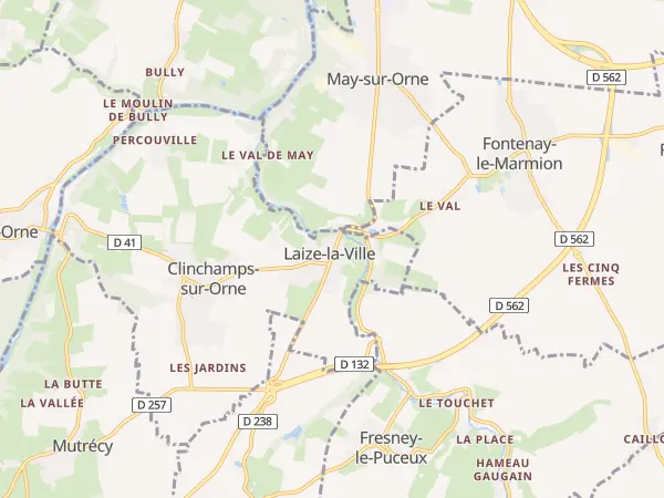 Plan de Laize-Clinchamps