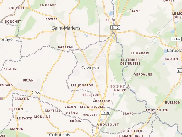 Plan de Cavignac