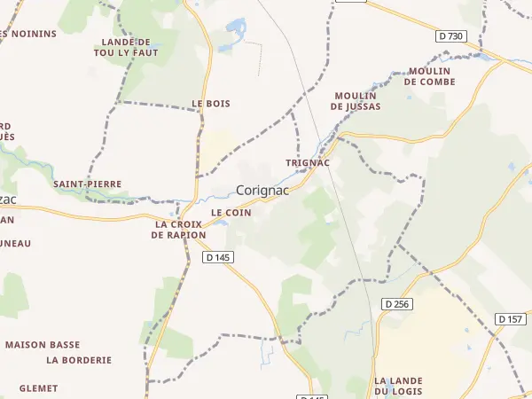 Plan de Corignac
