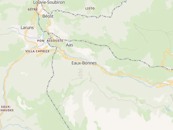 Plan de Eaux-Bonnes