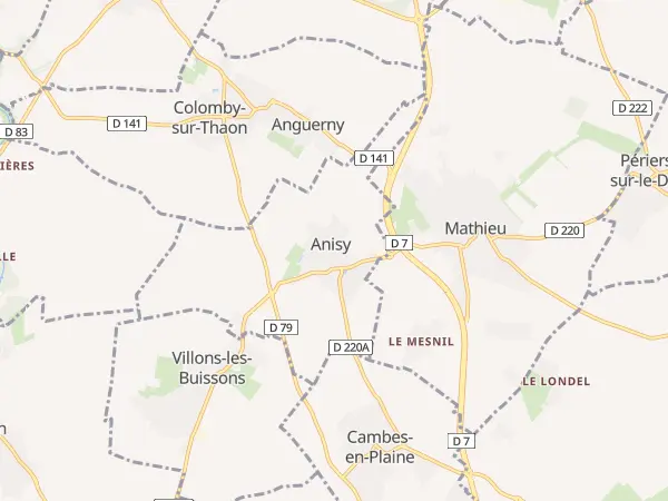 Plan de Anisy