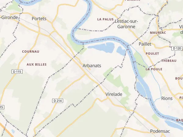 Plan de Arbanats