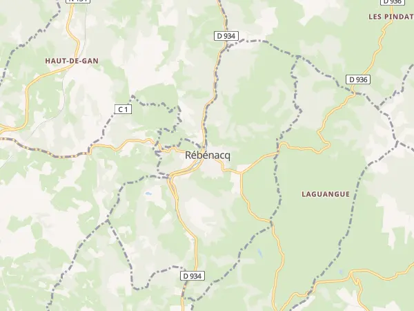 Plan de Rébénacq