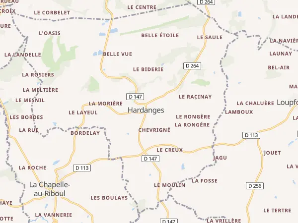 Plan de Hardanges