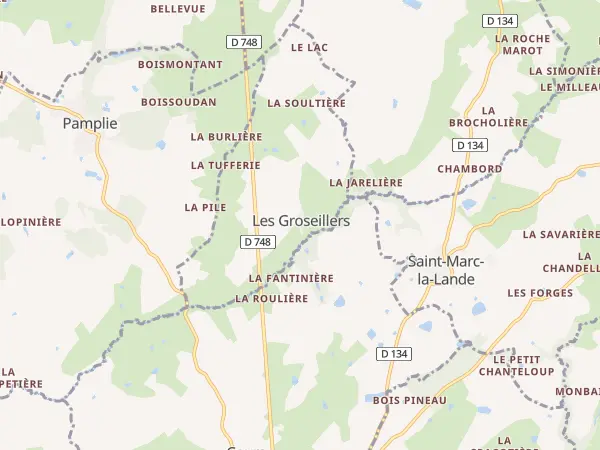 Plan des Groseillers