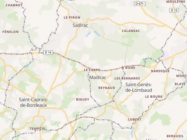 Plan de Madirac