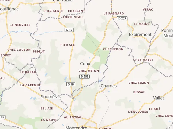 Plan de Coux