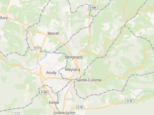 Plan de Sévignacq-Meyracq