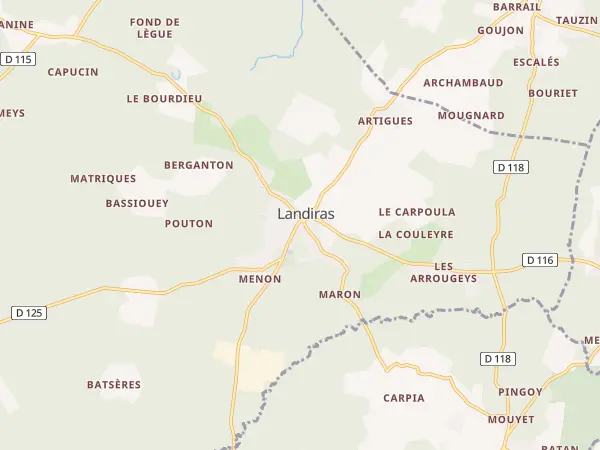 Plan de Landiras