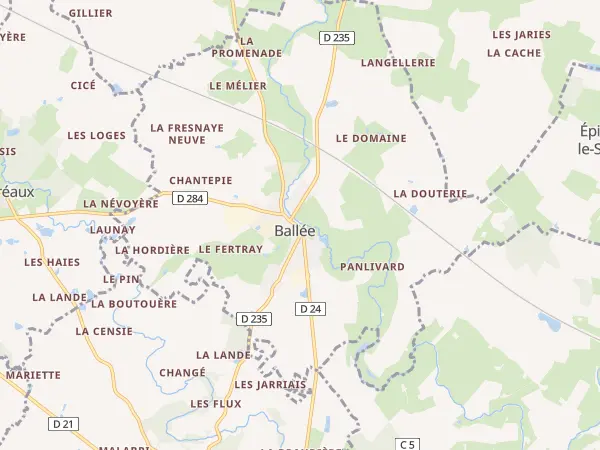 Plan de Val-du-Maine