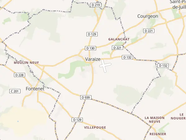 Plan de Varaize
