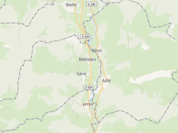 Plan de Gère-Bélesten
