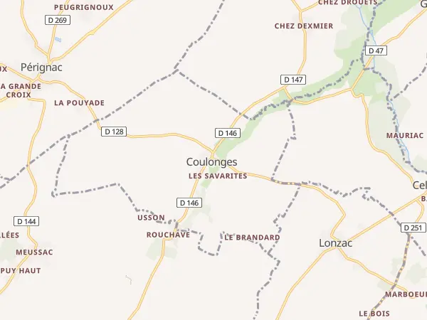 Plan de Coulonges