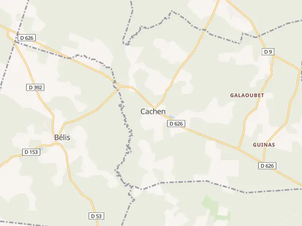 Plan de Cachen