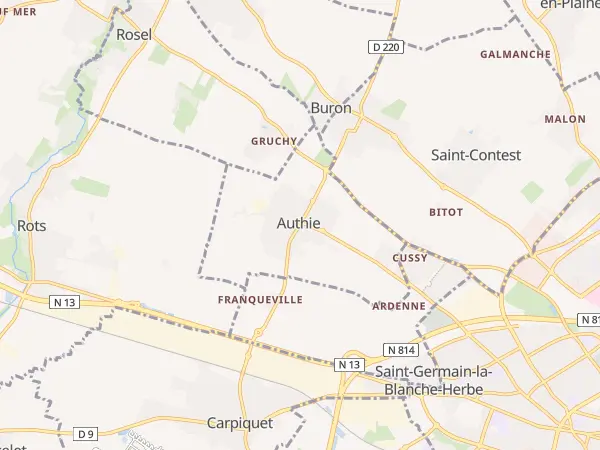Plan de Authie