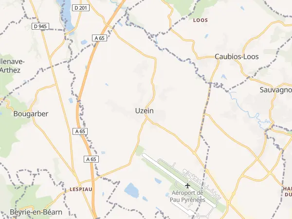 Plan de Uzein