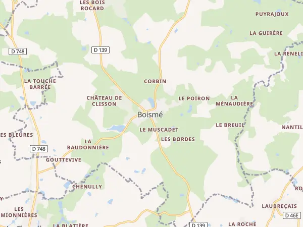 Plan de Boismé