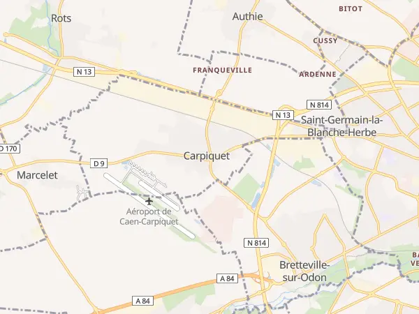 Plan de Carpiquet