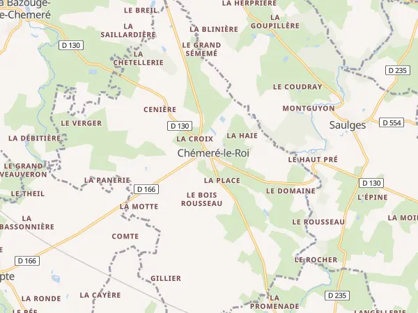 Plan de Chémeré-le-Roi