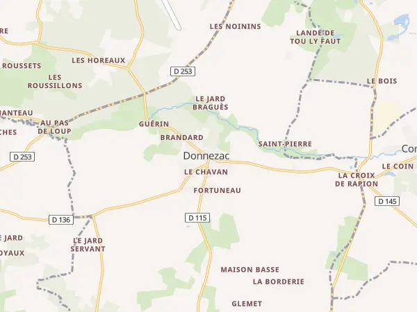 Plan de Donnezac