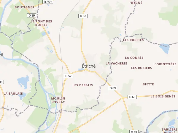 Plan de Étriché