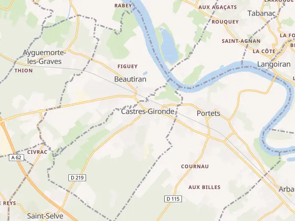 Plan de Castres-Gironde
