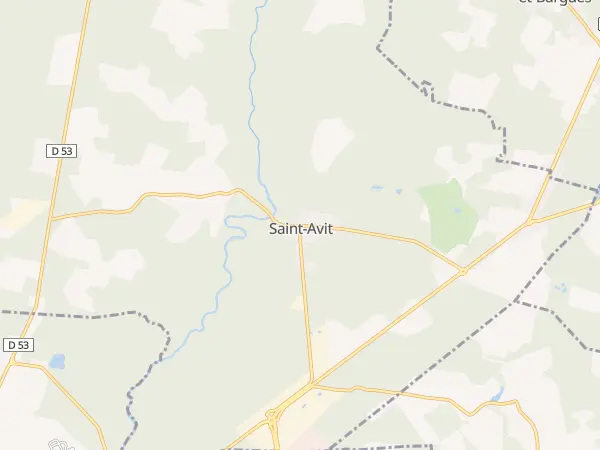 Plan de Saint-Avit