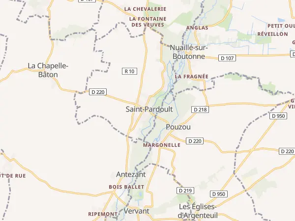 Plan de Saint-Pardoult