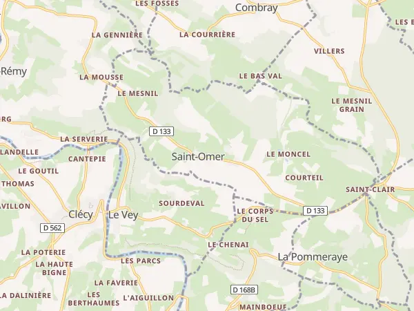 Plan de Saint-Omer