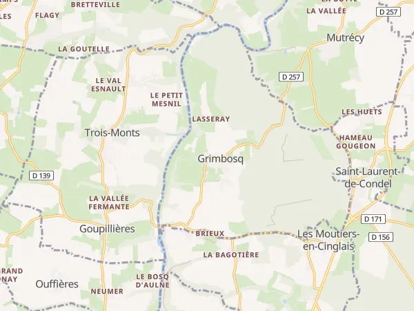 Plan de Grimbosq