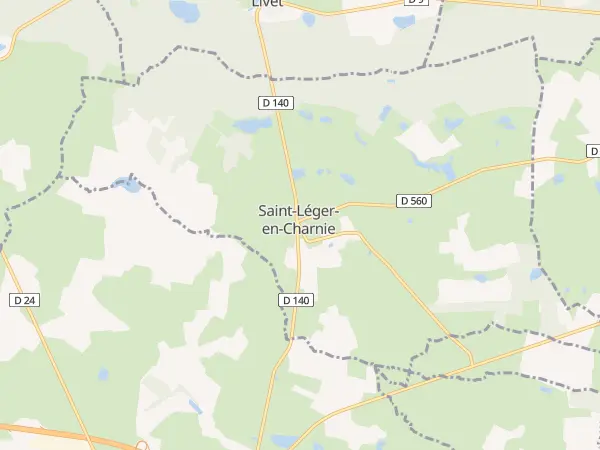 Plan de Saint-Léger