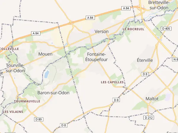 Plan de Fontaine-Étoupefour