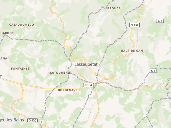 Plan de Lasseubetat