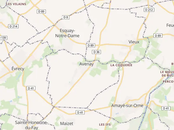 Plan de Avenay