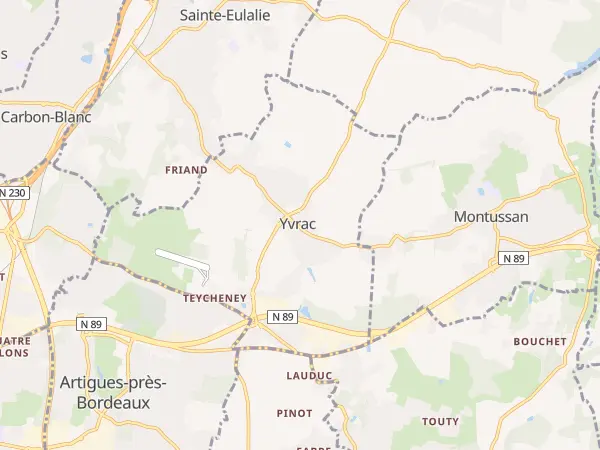 Plan de Yvrac