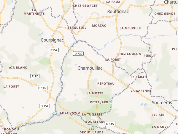 Plan de Chamouillac