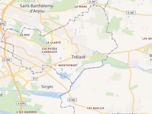 Plan de Trélazé