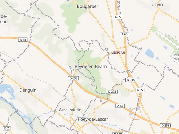 Plan de Beyrie-en-Béarn