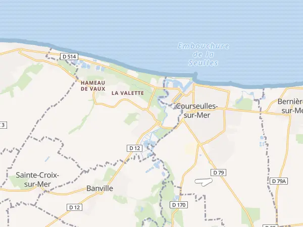Plan de Graye-sur-Mer