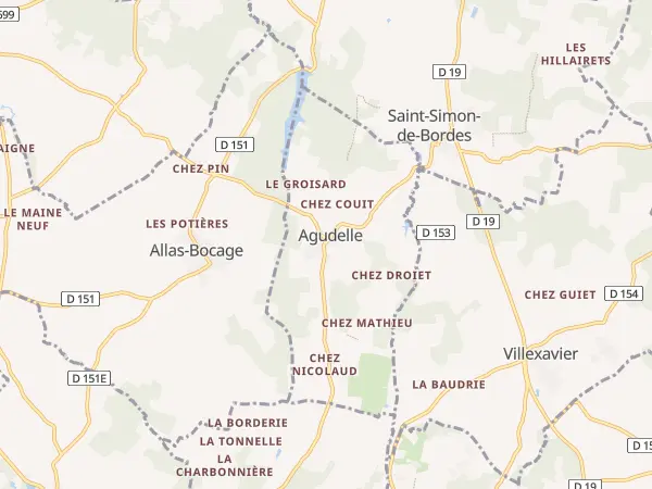 Plan de Agudelle
