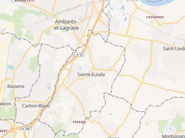 Plan de Sainte-Eulalie