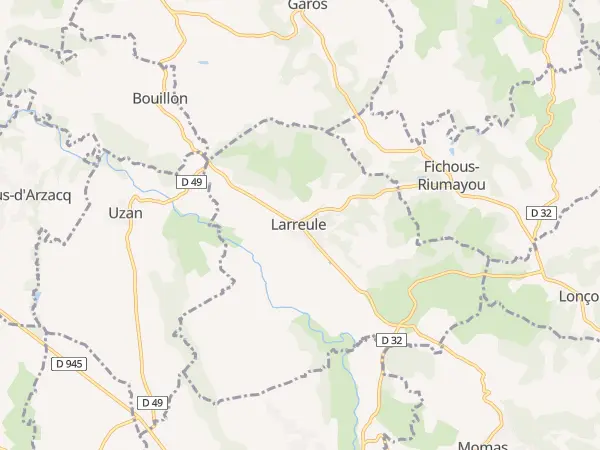 Plan de Larreule