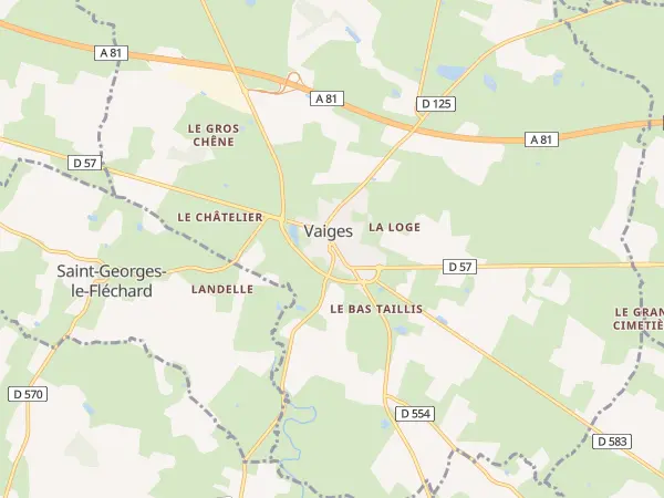 Plan de Vaiges