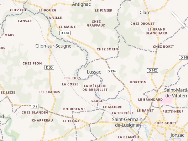 Plan de Lussac