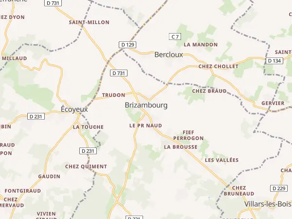 Plan de Brizambourg