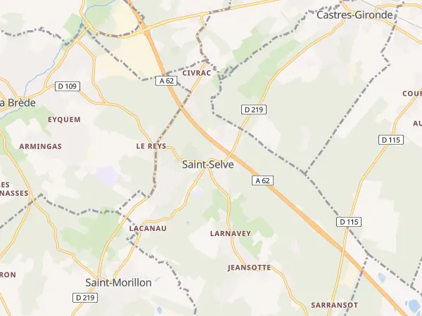 Plan de Saint-Selve