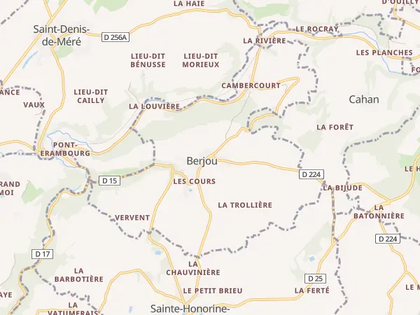 Plan de Berjou