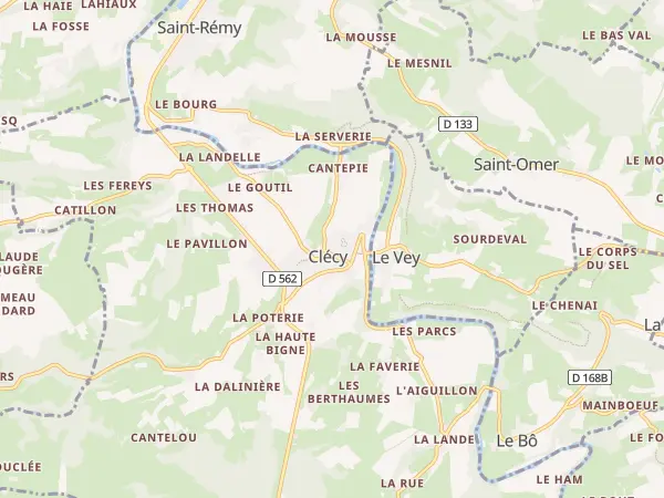 Plan de Clécy