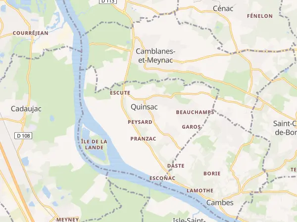 Plan de Quinsac