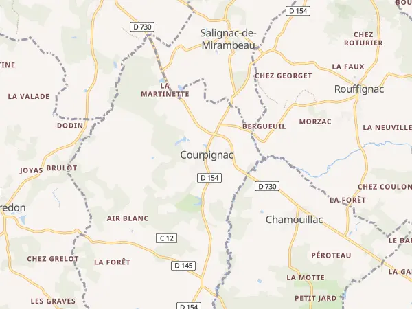 Plan de Courpignac
